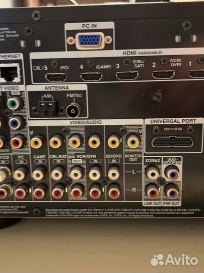 Ресивер onkyo AV model NO. TX-NR609