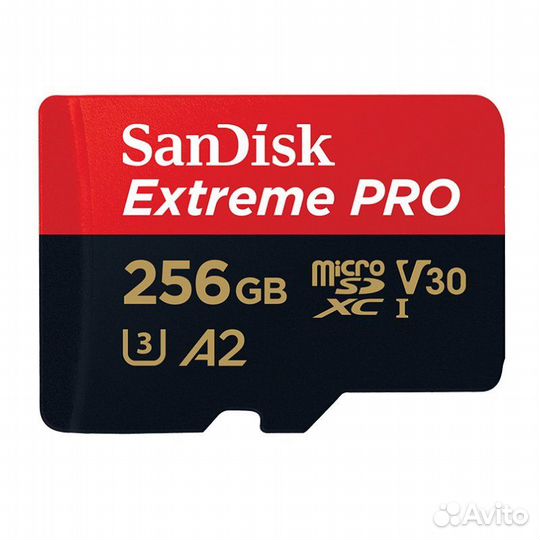 Карта памяти SanDisk 256GB Extreme Pro microsdxc 1