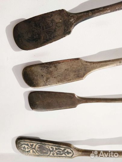 Ложки серебряные антикварные за 4 шт