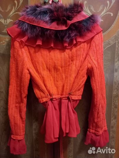 Шикарный кардиган из Италии на 44 размер