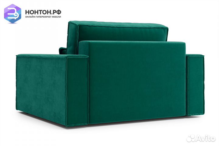 Кресло тик-так Сохо изумрудное