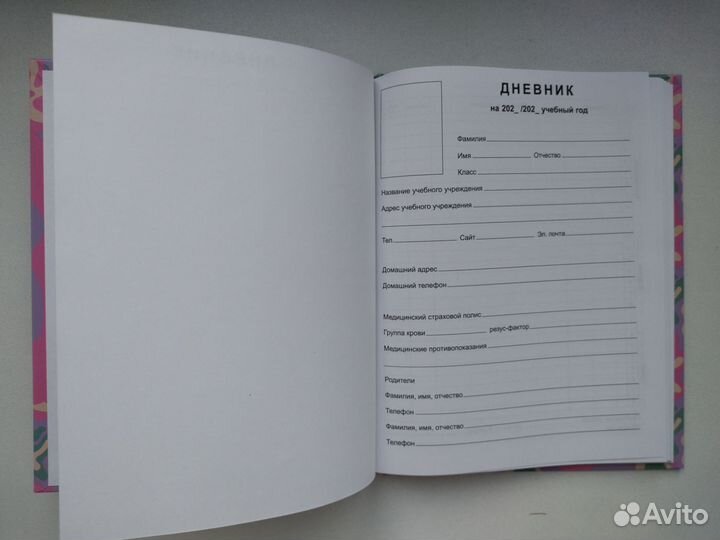 Дневник школьный