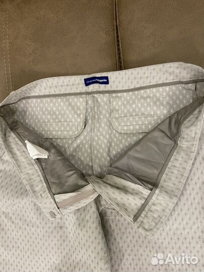 Новые жаккардовые брюки 48-50раз. Швейцария