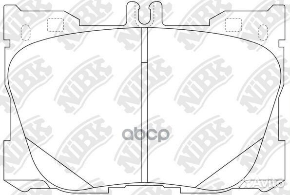 Колодки Тормозные Mercedes W205/W213/Glc (X253