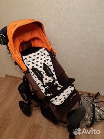 Коляска air buggy с зимним конвертом, аксессуарами