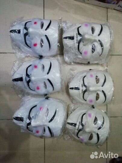 Маска Гая фокса Анонимуса