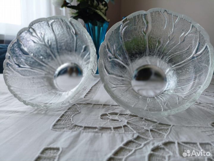 Ваза финское стекло