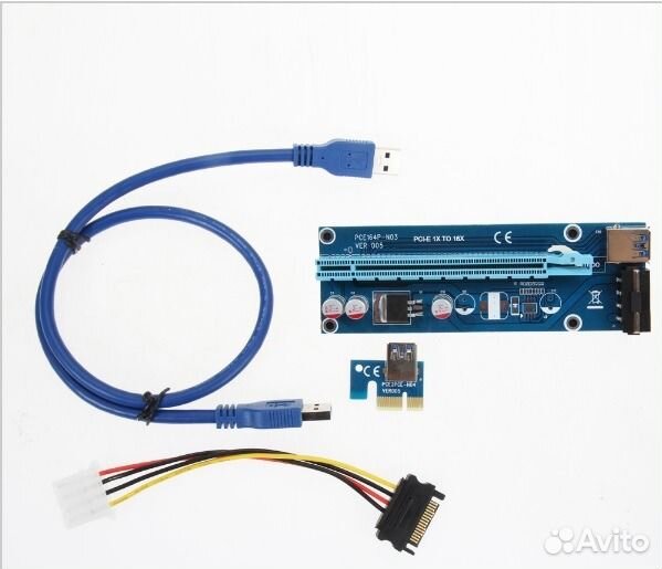Продаю risers переходники PCI-e x1 to PCI-E x16