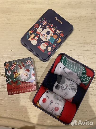 Носки новогодние