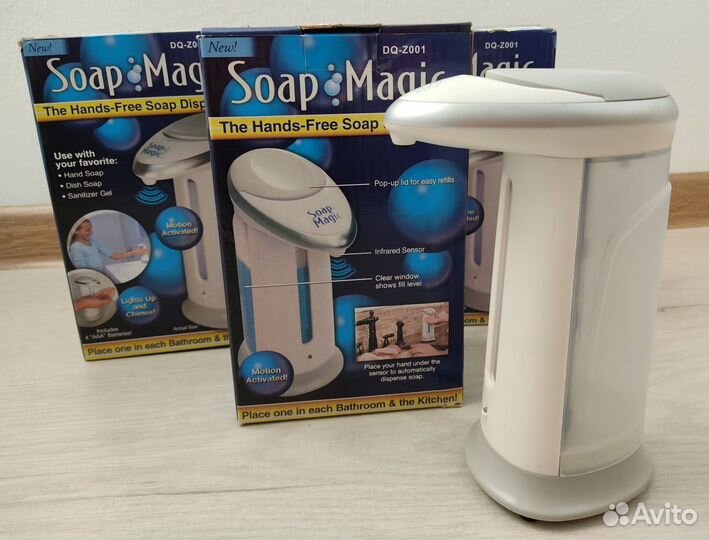 Сенсорный, дозатор жидкого мыла, диспенсер, новый