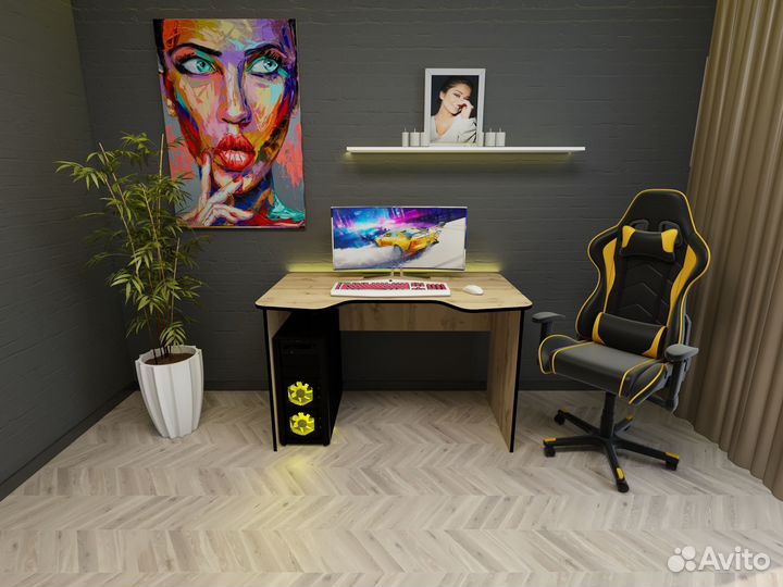 Компьютерный стол Игровой Геймерский