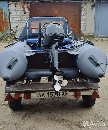 Лодка в комплекте