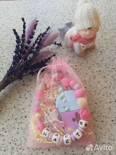 Деревянные игрушки ручной работы грызунок именной