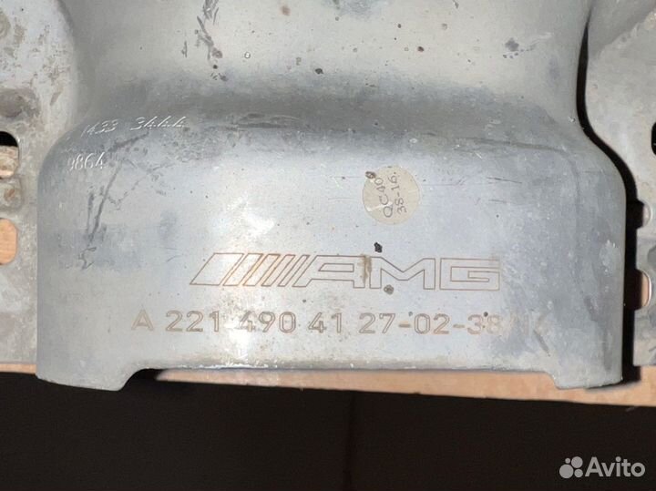 Насадка глушителя Mercedes w222 AMG w221