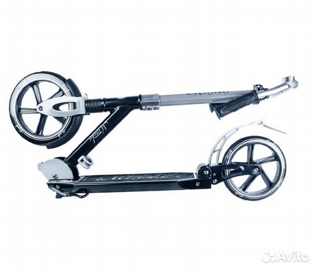 Самокат Mersedes с большими колёсами