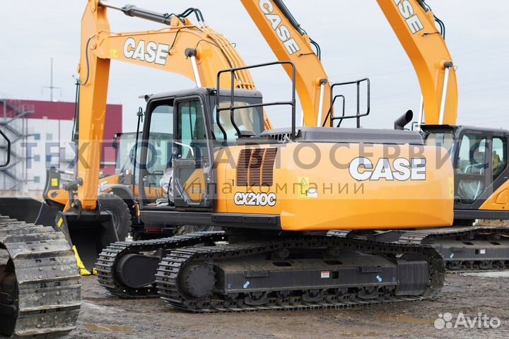 Гусеничный экскаватор CASE CX210C, 2023