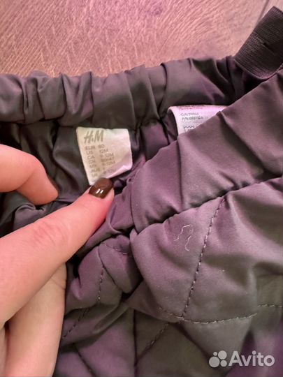 Штаны на мальчика hm 80