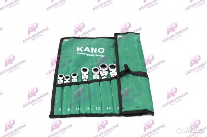 Набор инструментов ключей 11 предметов с трещоткой