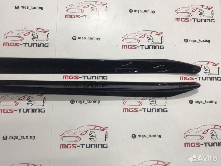 Лезвия порогов BMW 3 series G20 M-Performance