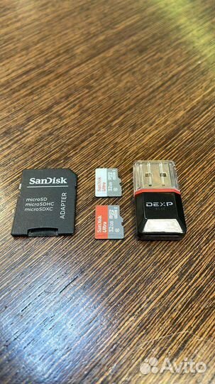 Карта памяти MicroSD 32 Гб