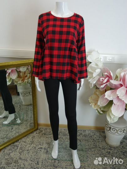 Intrend 21 новая хлопковая блузка топ