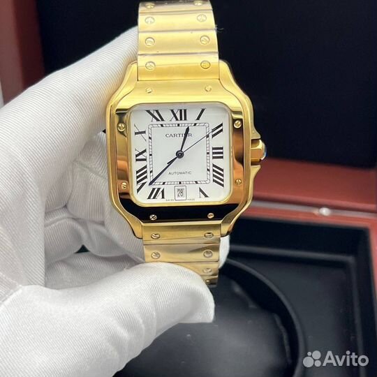 Мужские часы Cartier Santos