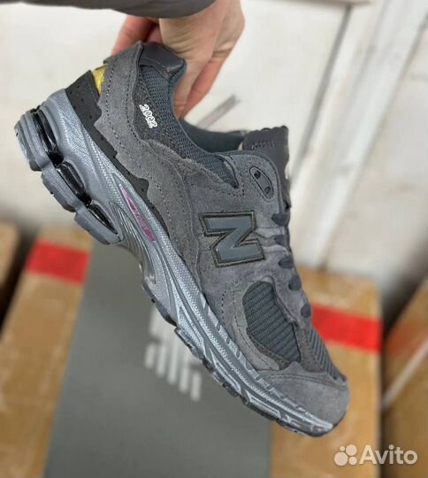 Кроссовки new balance 2002r серые