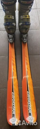 Горные лыжи 170, новые боты 27р