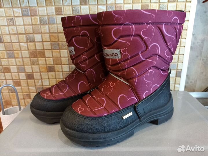 Сапоги зимние для девочки 33