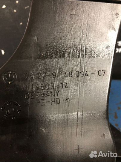 Воздуховод салона правый, левый BMW F10