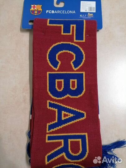 Футбольный шарф фк Барселона