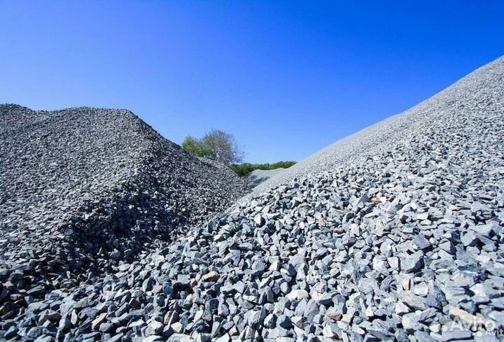 Щебень песок отсев