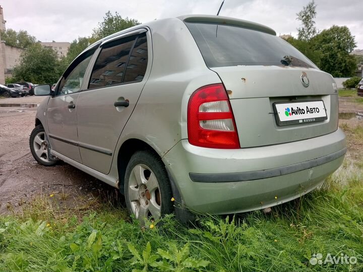 Skoda Fabia 1.4 МТ, 2002, 269 000 км