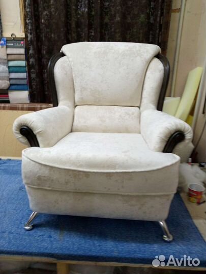 Перетяжка мягкой мебели