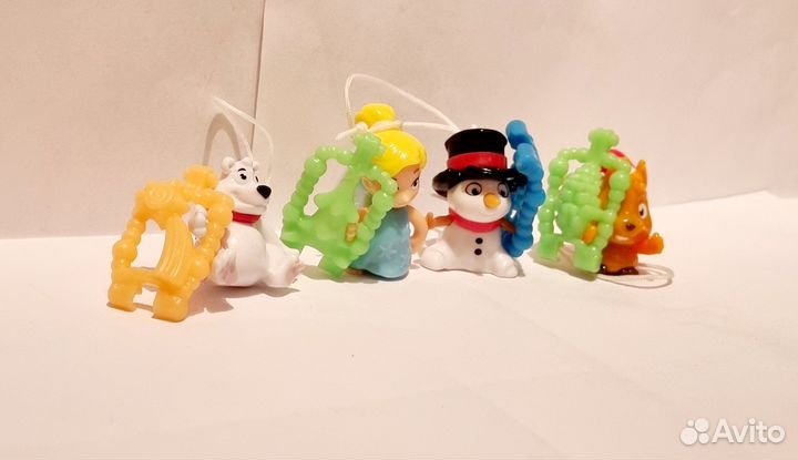 Фигурки из киндера «Рождественская гирлянда» -4