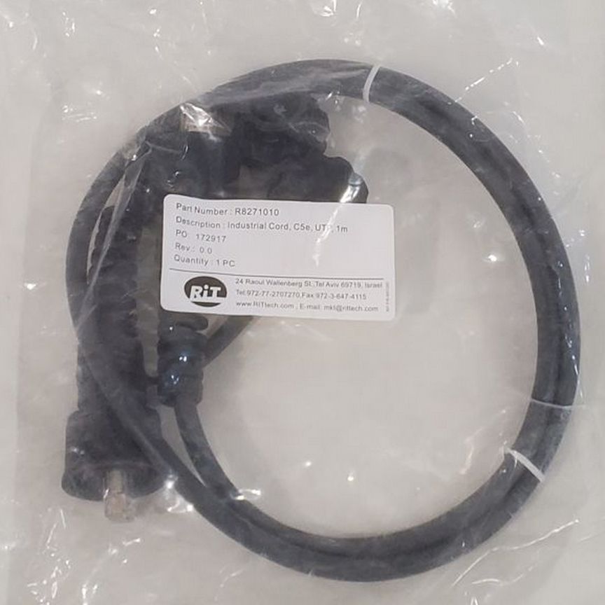 [R8271010] Промышленный Патч-Корд Ip67, Utp, Cat 5e, 1m R8271010