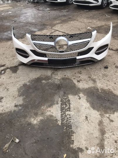 Целый бампер в сборе Mercedes-benz GLE coupe