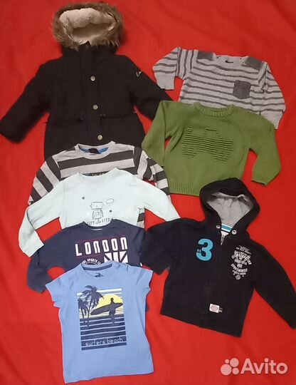 Вещи на мальчика на 18-24 месяцев