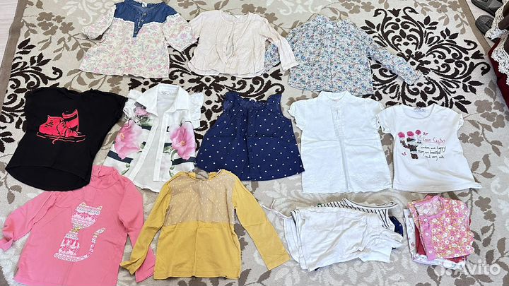 Продам одежду на девочку пакетом
