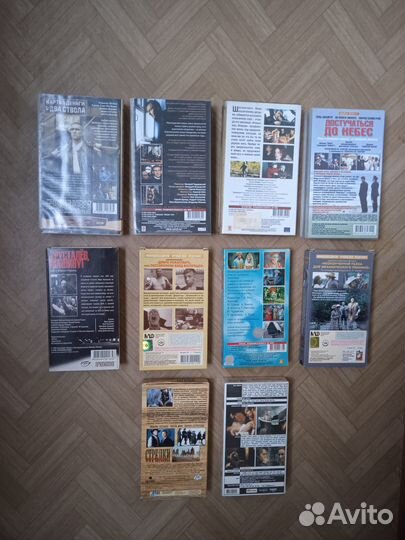 Видеокассеты с фильмами VHS