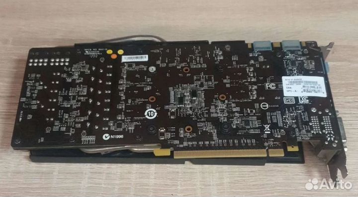 Видеокарта MSI GeForce GTX 770 2 Гб дефектная