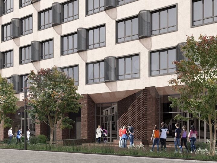 2-к. квартира, 42,1 м², 2/19 эт.