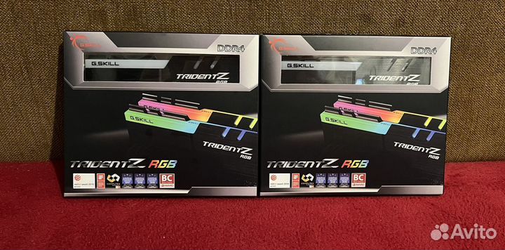 DDR4 G.skill Trident Z RGB 4000 16Gb (2x8Gb)