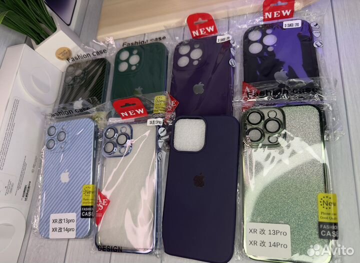 Чехол на iPhone XR в корпусе 13/14 Pro