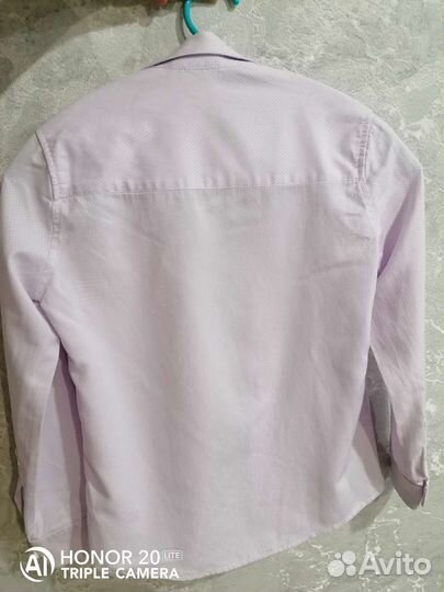 Рубашки школьные, 122 и 128