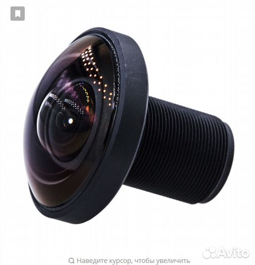 Объектив фишай 1,21мм для GoPro 3/3+/4 и Xiaomi Yi