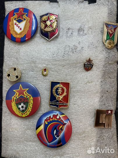 Значки цска