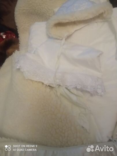 Конверт на выписку зимний