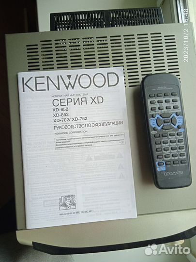 Музыкальный центp Kenwood XD-652 без колонок