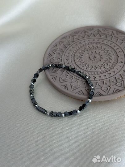 Браслет из гематита